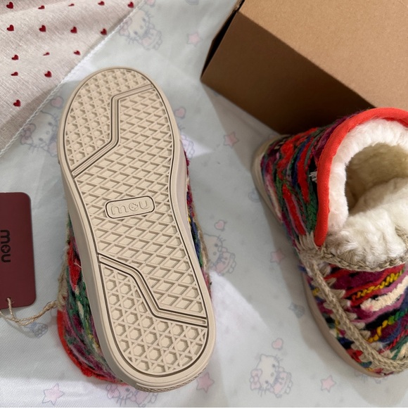 Mou Eskimo Series Colorful Woven Snow Boots - Picture 5 of 7